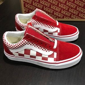 Vans Old Skool Mix Checker Chili Pepper